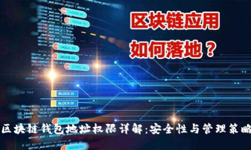 区块链钱包地址权限详解：安全性与管理策略
