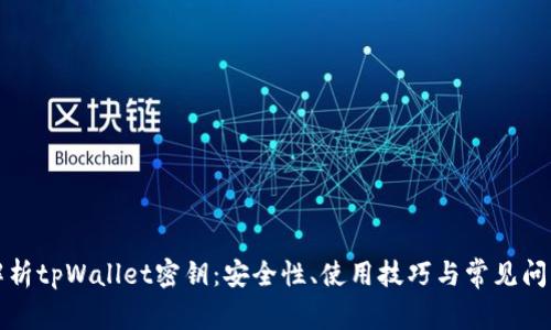 全面解析tpWallet密钥：安全性、使用技巧与常见问题解答