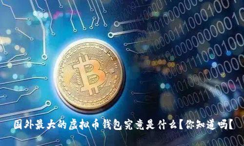 国外最大的虚拟币钱包究竟是什么?你知道吗?